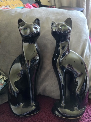 Black cat ornaments - ,