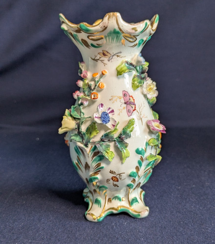 Coalport coalbrookdale vase - coalport,