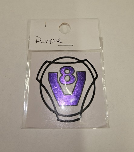Scale v8 decal - v8,