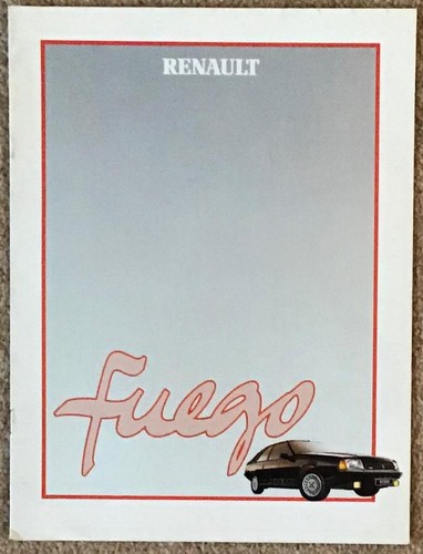 Renault fuego range - renault, car