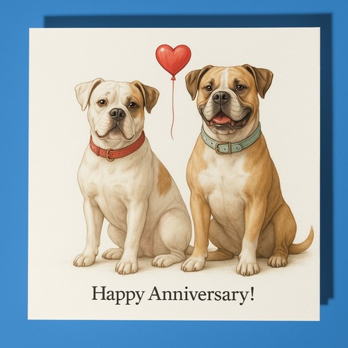 American bulldog dog happy - bulldog,