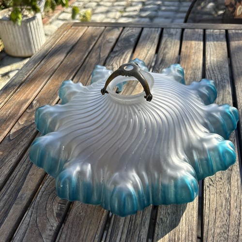 Antique french frosted frilled - antique,