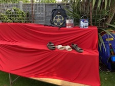 Market Stall Metal 3 Tier Frame Mesh Sheets Dismantles 20ft Rrp£1000