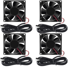 4PCS 80Mm Fan 8025 USB
