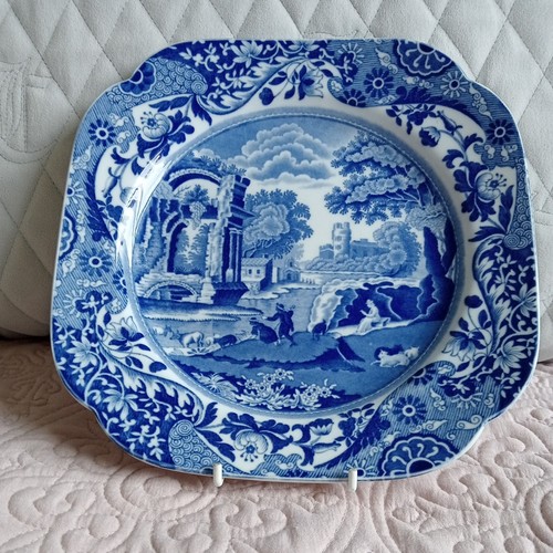 Vintage square sandwich plate - sandwich,