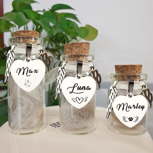 Personalised pet fur keepsake - personalised,