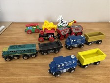 Wooden Train Set trains &