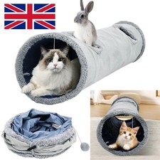 Foldable Nest Tunnel Cat Tunnel Hide-and-Seek Interactive Play Toy Pet Toy