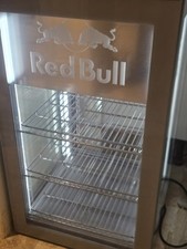 Red Bull Fridge with LED light Front and Rear Doors 80 x 48 cm