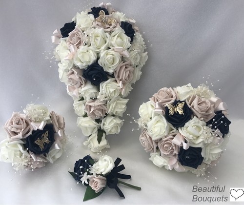 Wedding flowers ivory - flowers, rose