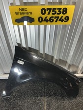 AUDI A3 8P PRE-FACELIFT DRIVER SIDE WING FENDER BLACK LY9B 2004-2008