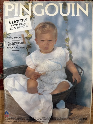 Pingouin layettes knitting - 6,