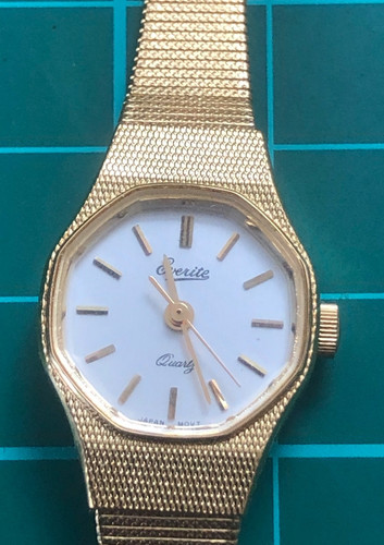 Everite ladies watch - everite, gold-tone