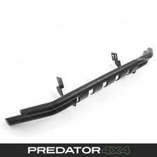 BLACK TRIPLE NUDGE BUMPER BULL BAR PROTECTOR FOR MITSUBISHI L200 SERIES 5 15-19
