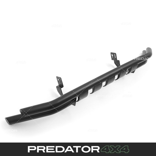 Black triple nudge bumper - black,