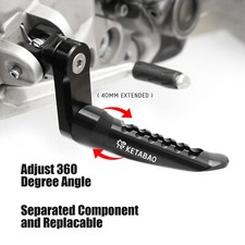 BLACK RANGER Front Foot Pegs