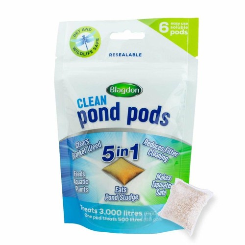 Blagdon clean pond pods - pond, kill