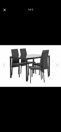 Dining table and chairs - dining,