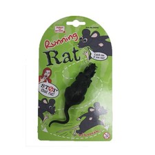 Running Pull Back Rat Fake Plastic Realistic Lifelike Rodent Mouse Prank Joke