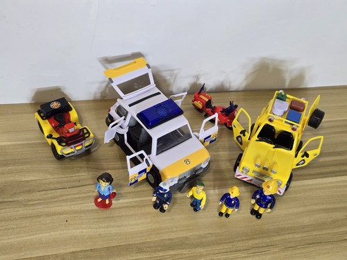 Fireman sam toy vehicle - fireman,