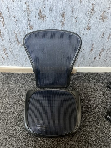 Seat back mesh set - blue, for