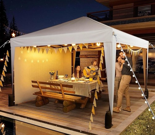 Pop gazebo 3x3m with 4 - 3x3m,