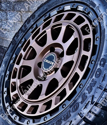 Black bronze alloy wheels - black,