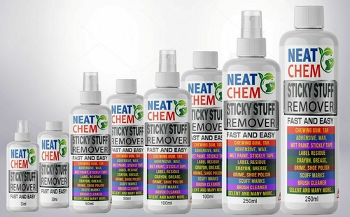 Sticky stuff remover label - sticky,