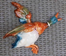 Vintage Beswick Mallard Flying Duck Wall Plaque 596/1- Wall Bird