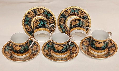 Chinacraft demitasse set - demitasse, |