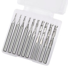 10Pcs 2 Flute Spiral Router