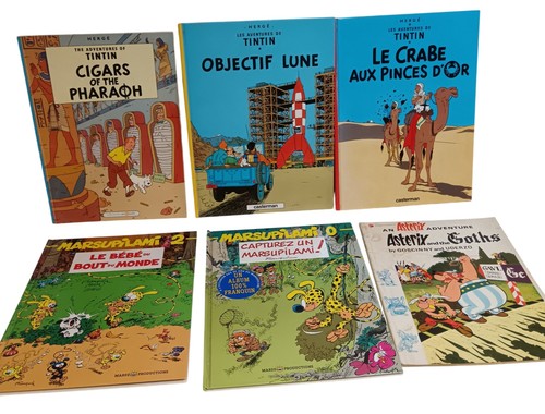 Tintin marsupilami asterix - marsupilami,