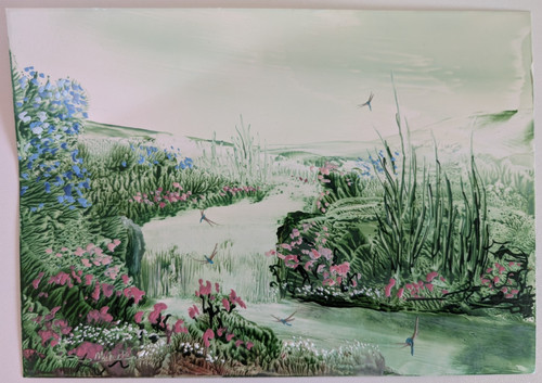Original signed encaustic wax - original,
