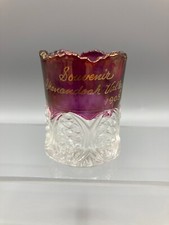 Antique Cranberry Glass Small