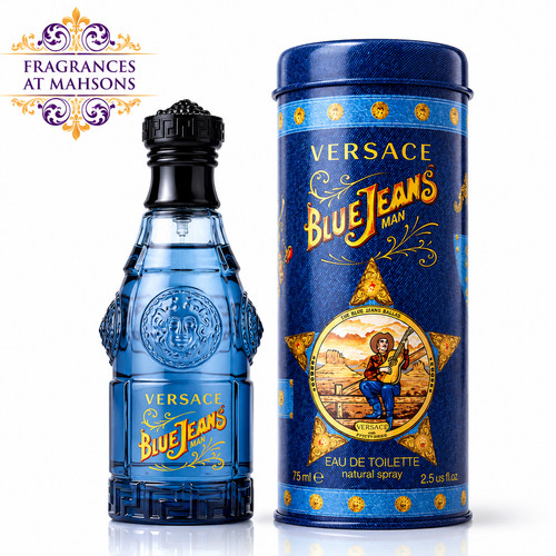 Versace blue jeans eau - blue, de