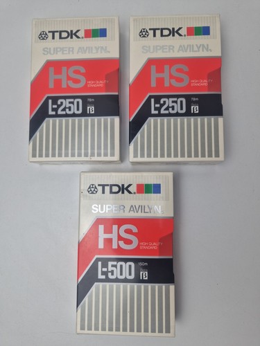 Tdk super avilyn vhs - 3,