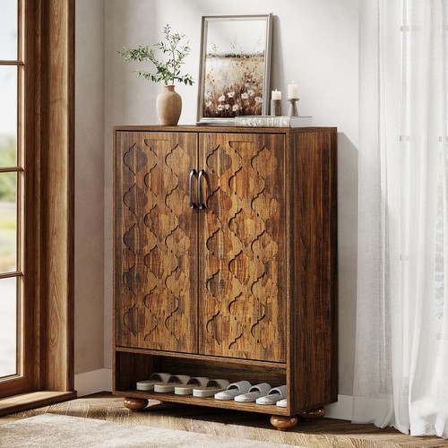 Solid wood shoe cabinet modern - cabinet,