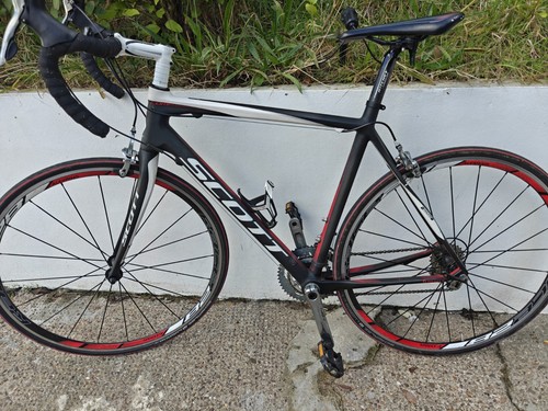 Scott comp cr1 carbon fibre - carbon,
