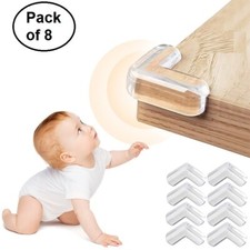 Child Baby Safety Table Corner Protectors Furniture Sharp Edge Guard Cushion X 8