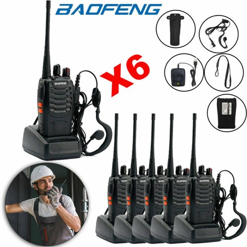 6pcs baofeng 888s walkie - baofeng,