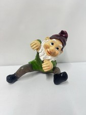 Garden Gnome Figure Lying Down