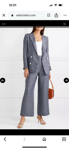 Max mara linen trouser - linen, 12