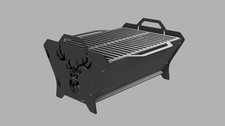 Flat Pack Steel Deer Fire Pit