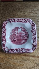 Mason's Ironstone Vista Pink Ashtray