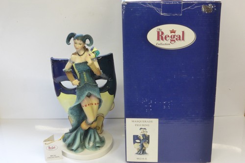 Regal masquerade figurine - , "