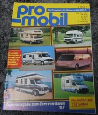Pro Mobil 5/1987 Frankia, Weinsberg, BÜRSTNER, Hobby, Vixen 21, Bimobil