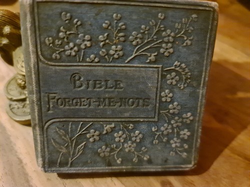 Bible forget nots miniature - bible,
