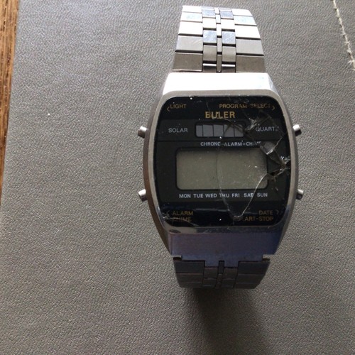 Buler vintage digital watch - buler,