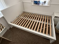Ikea malm double - ikea, bed