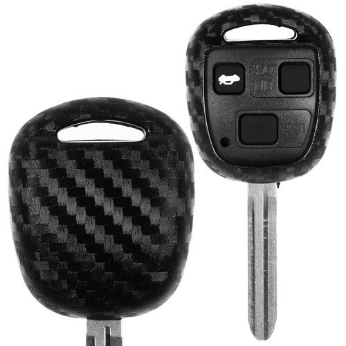 Car key cover case - carbon, for